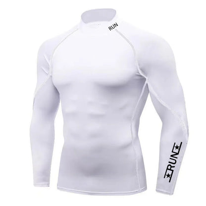 Elevate Your Workout with Our Men's Quick-Dry Compression T-Shirt – Perfect for Gym Training and Bodybuilding!