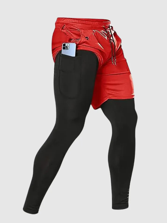Men’s Dual-Function Athletic Training Pants