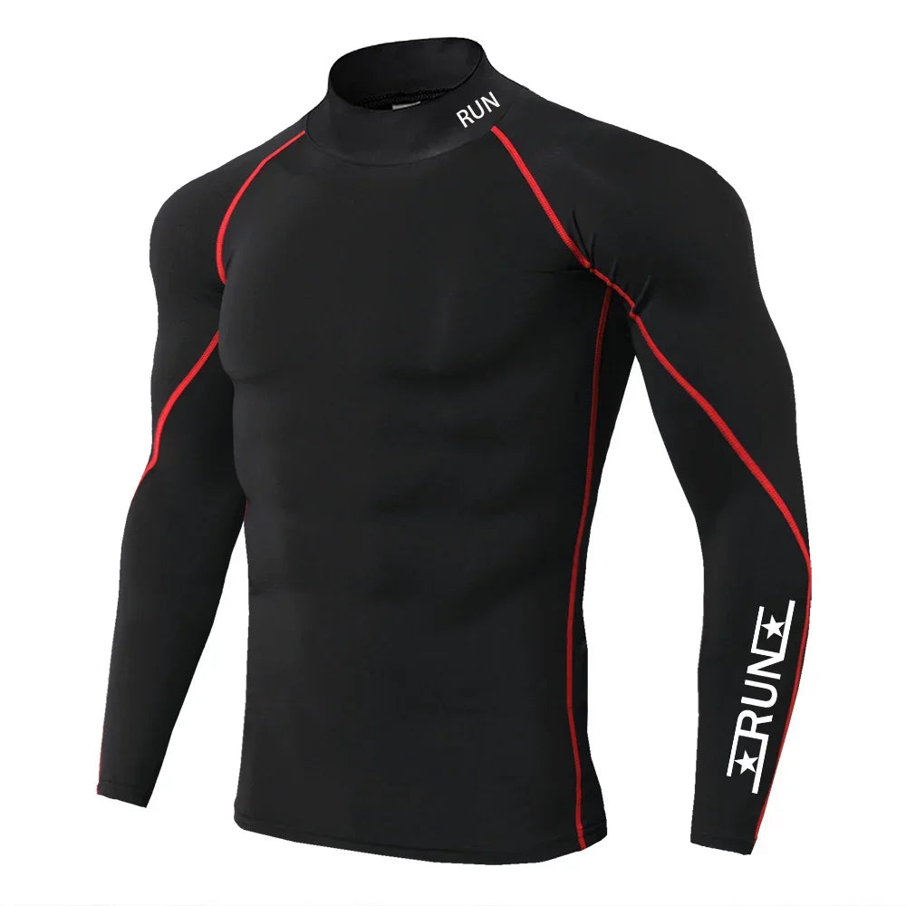 Elevate Your Workout with Our Men's Quick-Dry Compression T-Shirt – Perfect for Gym Training and Bodybuilding!