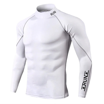 Elevate Your Workout with Our Men's Quick-Dry Compression T-Shirt – Perfect for Gym Training and Bodybuilding!