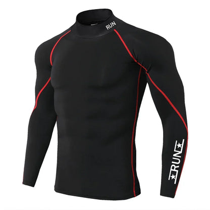 Elevate Your Workout with Our Men's Quick-Dry Compression T-Shirt – Perfect for Gym Training and Bodybuilding!