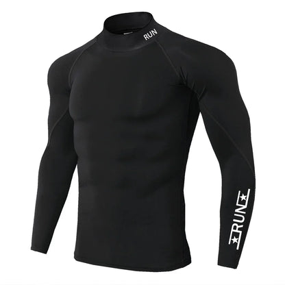 Elevate Your Workout with Our Men's Quick-Dry Compression T-Shirt – Perfect for Gym Training and Bodybuilding!