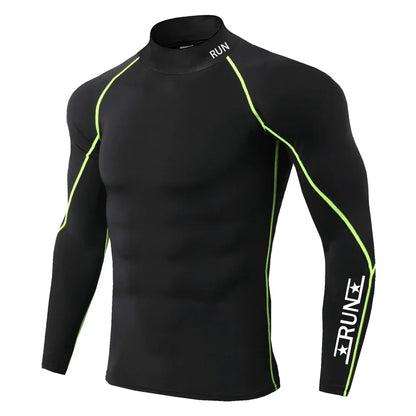 Elevate Your Workout with Our Men's Quick-Dry Compression T-Shirt – Perfect for Gym Training and Bodybuilding!