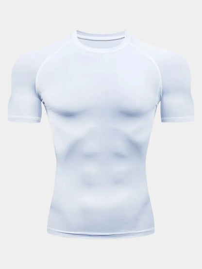 Men’s Short Sleeve Compression Running T-Shirt