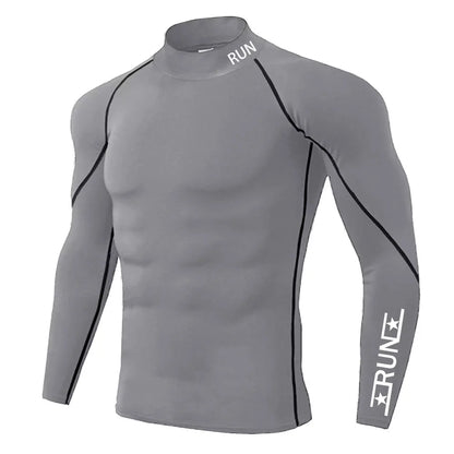 Elevate Your Workout with Our Men's Quick-Dry Compression T-Shirt – Perfect for Gym Training and Bodybuilding!