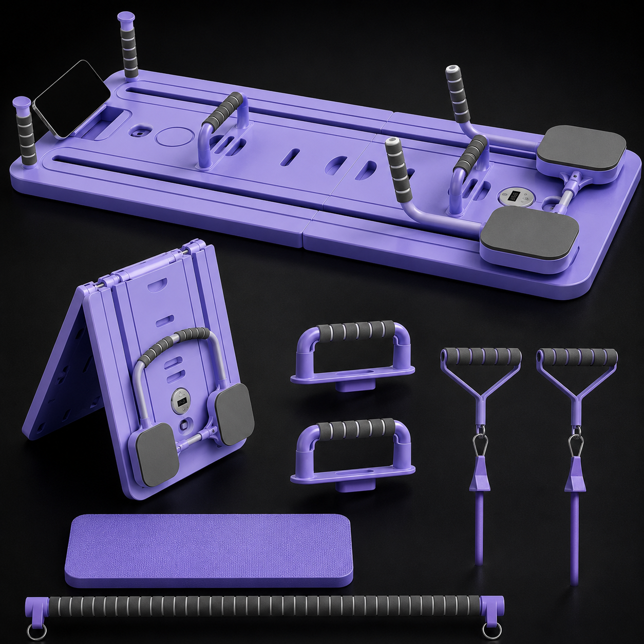 Multifunctional Pilates Board – Full Body Home Workout Fitness Equipment