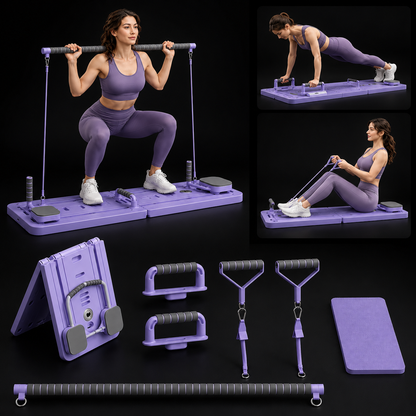 Multifunctional Pilates Board – Full Body Home Workout Fitness Equipment