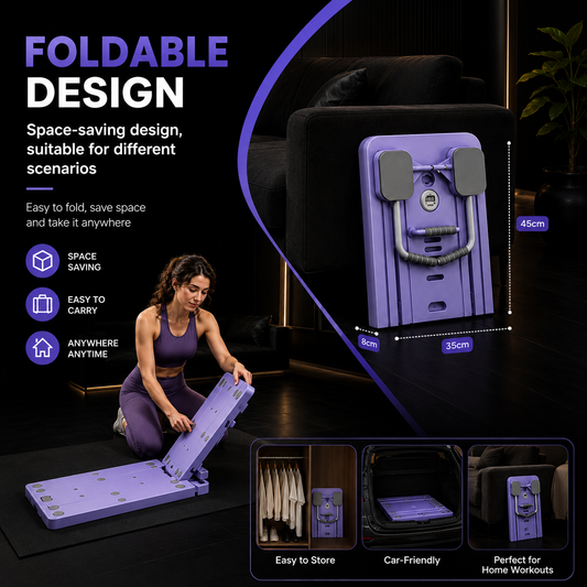 Multifunctional Pilates Board – Full Body Home Workout Fitness Equipment